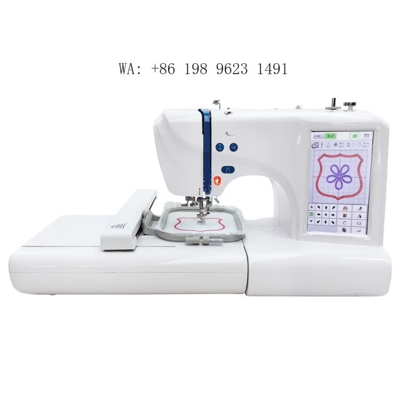 Customizable Single Head Computerized Embroidery  OEM Supported Cheap  Garment Sewing Equipment