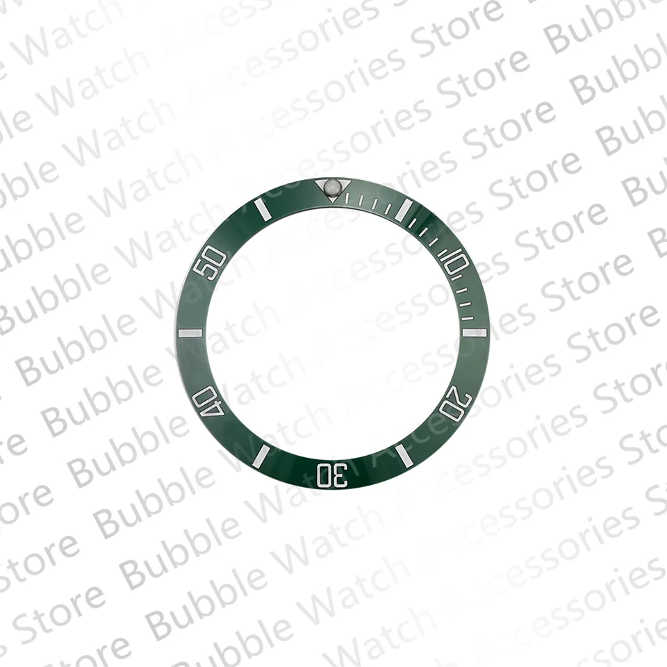 Mod-black خاتم سيراميك لساعة ، حلقة مضيئة مع إدراج الحافة ، أخضر/أزرق ، 38 مللي متر ، 40 مللي متر ، يصلح ل rlx sub gmt