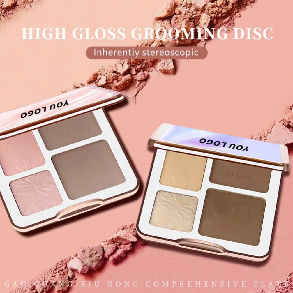 palette-illuminante-e-contouring-opaca-vellutata-vegana-con-logo-personalizzato-trucco-all'ingrosso-etichetta-privata-stick-scolpente-per-il-viso