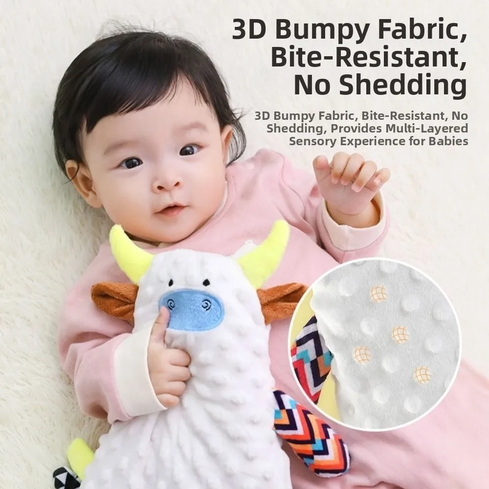 Kawaii Lion Rabbit Baby Comforter Toy Cute Soft Plush Animal Placate Dolls Comfortable Cartoon Baby Appease Doll Birthday Gift