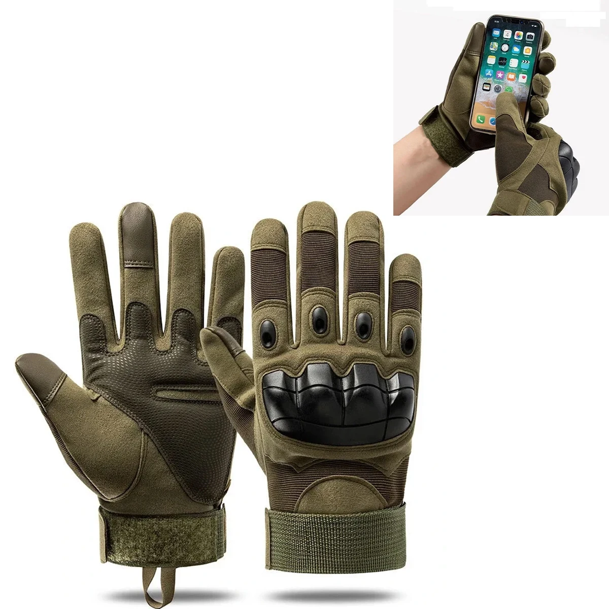 Guantes tácticos resistentes para caza, montañismo y supervivencia - imagen 4