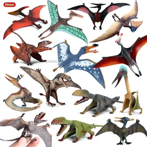 Oenux Dinosaurus Jurassic Klasik Brinquedo Quetzalcoatlus Ljahjas Figur Aksi Pterodactyl Model Hewan Koleksi PVC Mainan Anak 10 mainan jurassic world dengan penjualan terbaik - №