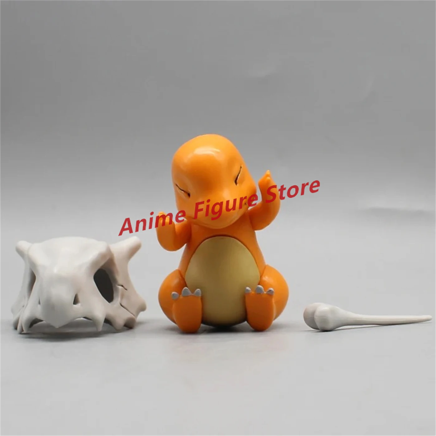 Pokemon Anime Figure Charmander/Cubone 9cm Action Figure Model Statue Boys Collection Desktop Decoration Ornament Toys Birthday image 5