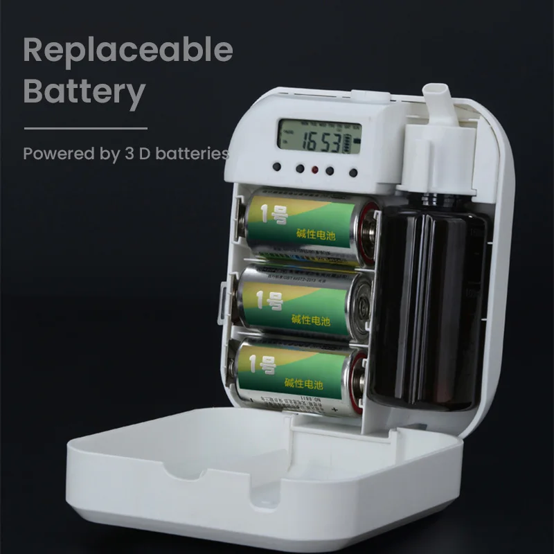 Diffusore di profumo per uso domestico Aromizer alimentato a batteria diffusore di olio essenziale dispositivo di profumo dell'aroma a parete Display intelligente