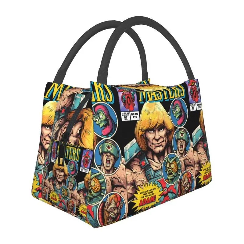 

Masters Of The Universe Eternian Masters Insulated Lunch Tote Bag for Women Portable Cooler Thermal Food Lunch Box Work Travel