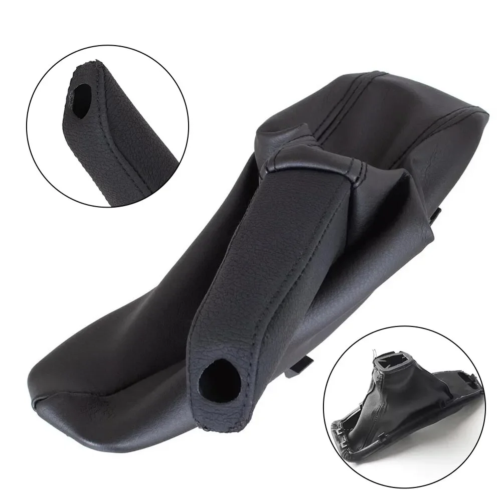 

Premium Leather Gear Dust Cover with Handbrake Cover Set for BMW Series 3 (E90 E93) OEM Number 7155622 Functional Accessory