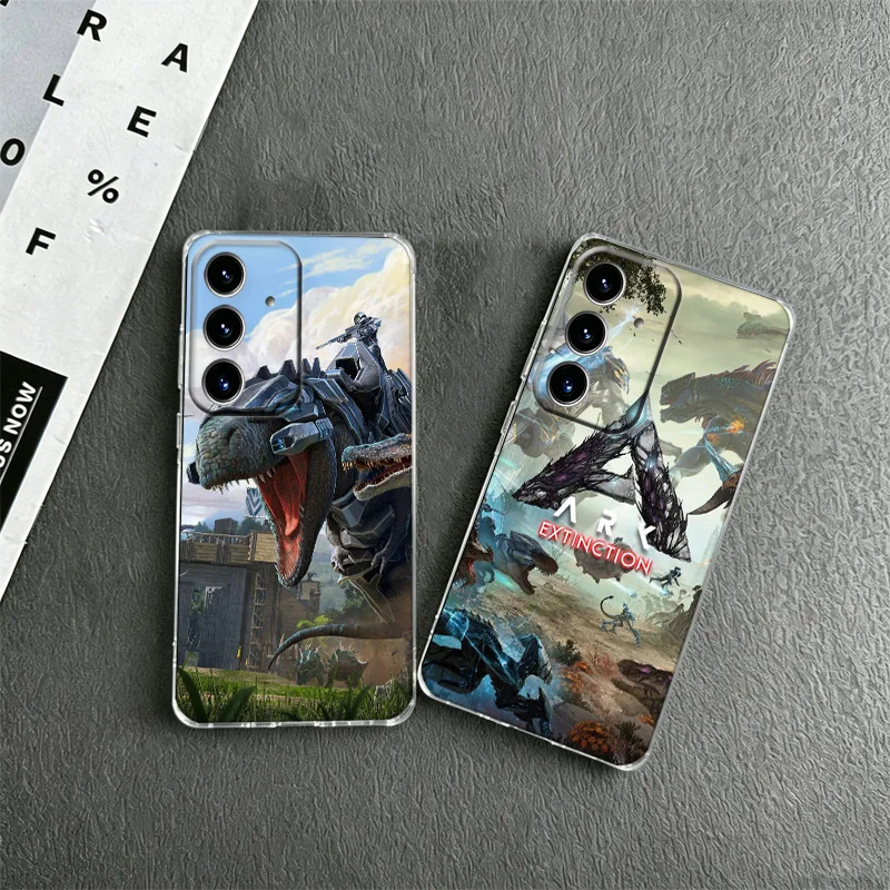 Coque de téléphone Game ARK Survival Evolved pour Samsung A57 A56 A55 A54 A17 A16 A15 A14 A37 A36 A35 A34 A27 A26 A25 A24 A07 A06 A05S A0