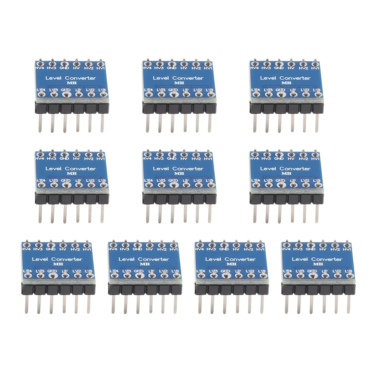 X62A_10 Stück 4-Kanal IIC I2C Logic Level Converter Bidirektionales Modul