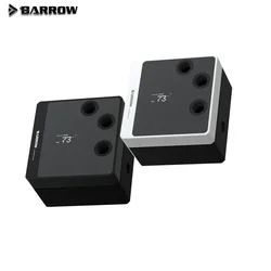 BARROW AIO CPU Water Block Water Tank Reservoir 17W Water Pump Monitoring Screen Integrated For Intele115X 1200 1700