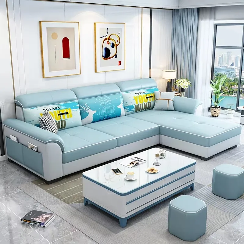 

Modern Lazy Living Room Sofas Minimalist Nordic Home Double Living Room Sofa Luxury Aesthetic Wohnzimmer Sofas Furniture