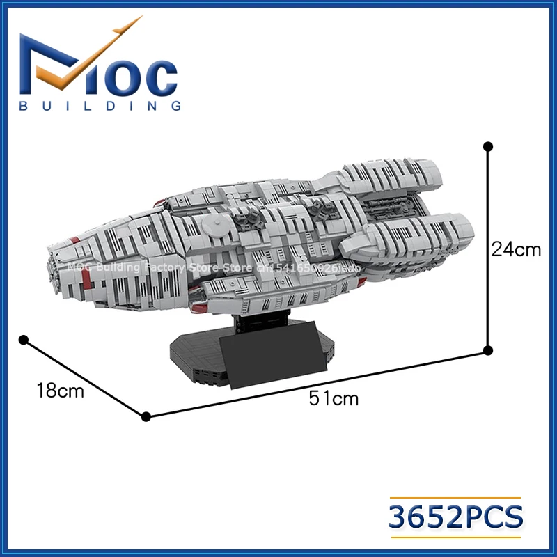 MOC 빌딩 블록 우주 시리즈 전투 우주선 모델 DIY 기술 벽돌 크리 에이 티브 조립 우주선 장난감 컬렉션 선물