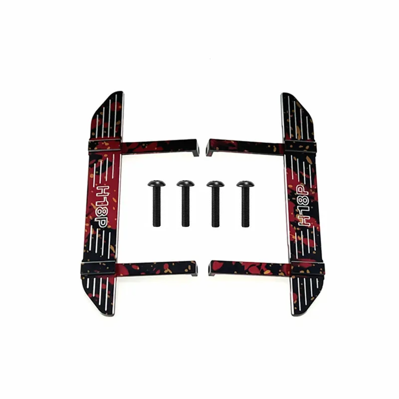 Left and Right Foot Pedals for Hyper GO MJX 1/18 H18P RC Car Metal Upgrade OP Accessories Parts