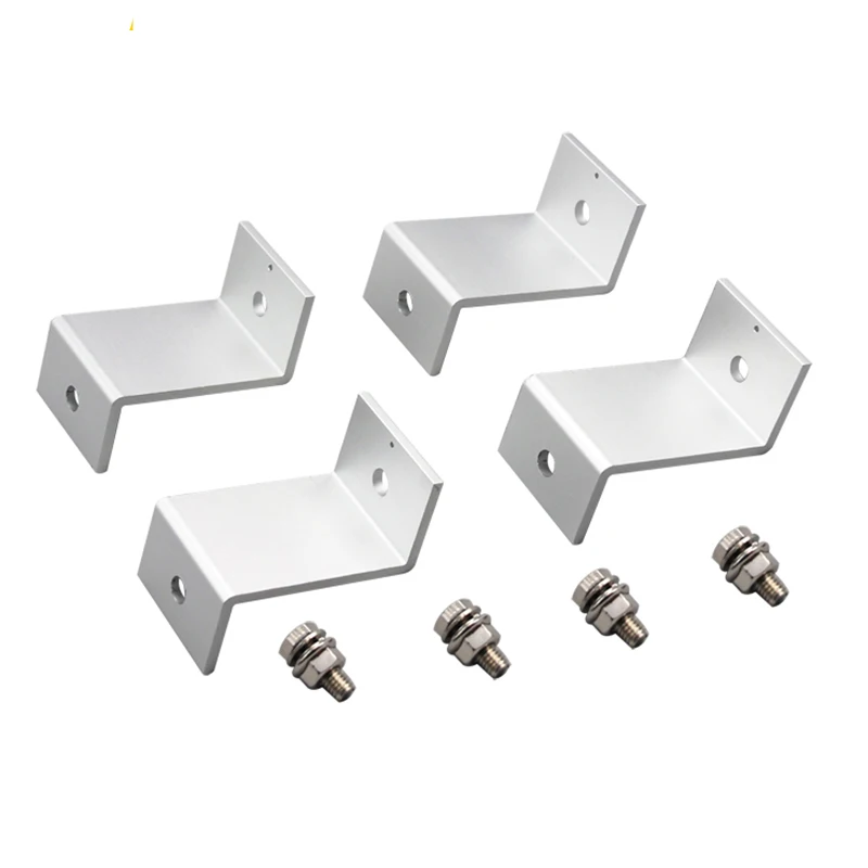 Aluminum Solar Moudle Mounting Bracket Z-Type for Caravan RV Motorhomes -Roof Installation Kit