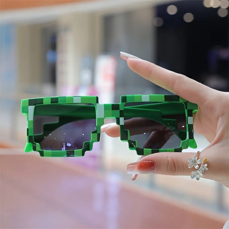 

Набор из 10 пиксельных очков для вечеринок — тематические новые очки для игровых мероприятий, дней рождения, свадеб и праздников.