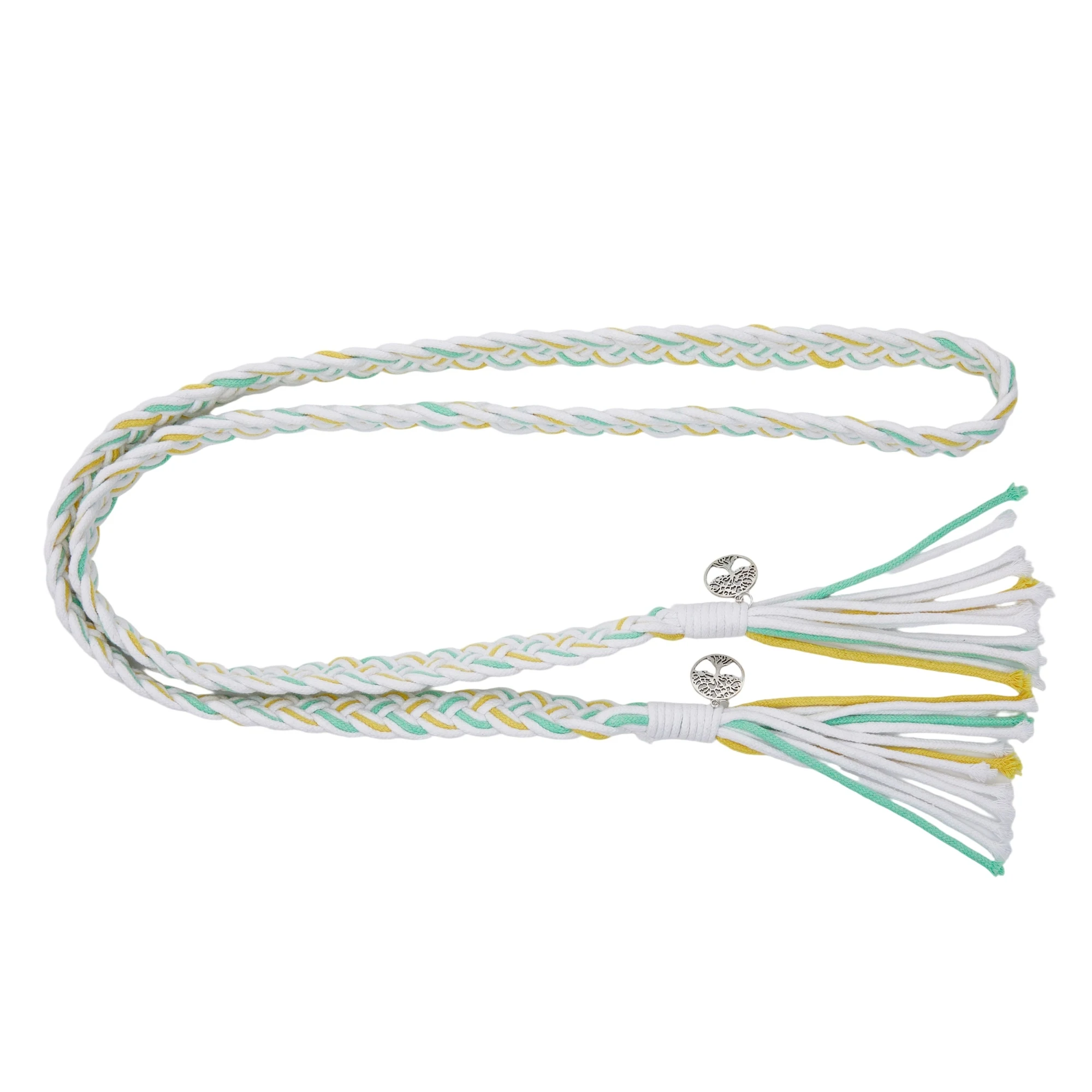 

Colorful Handwoven Wedding Lasso Rope for Traditional Ceremony - Vibrant Handfasting Cord for Wedding Party Celebration