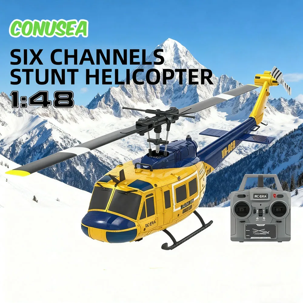 

6-канальный радиоуправляемый вертолет UH-1 JJRC C032 самолет 1/48 вертолеты с дистанционным управлением бесщеточный оптический самолет с позиционированием потока для взрослых