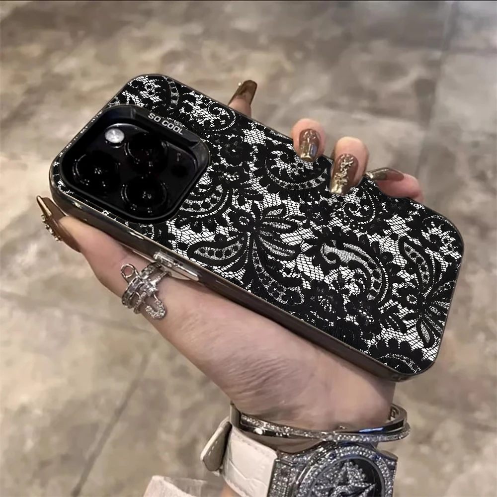 Spitzenblumen-Handyhülle für Xiaomi Redmi Note 17 Pro Max Hüllen Redmi Mi 11 Lite 5G 12 14 15 14T 15T 13T Pro Drop Coque Coque – Detail 9