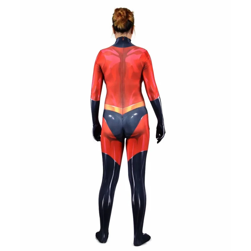 Disfraces de Cosplay de Elastigirl para niños y adultos, traje Zentai para niñas y mujeres, mono de superhéroe para Halloween