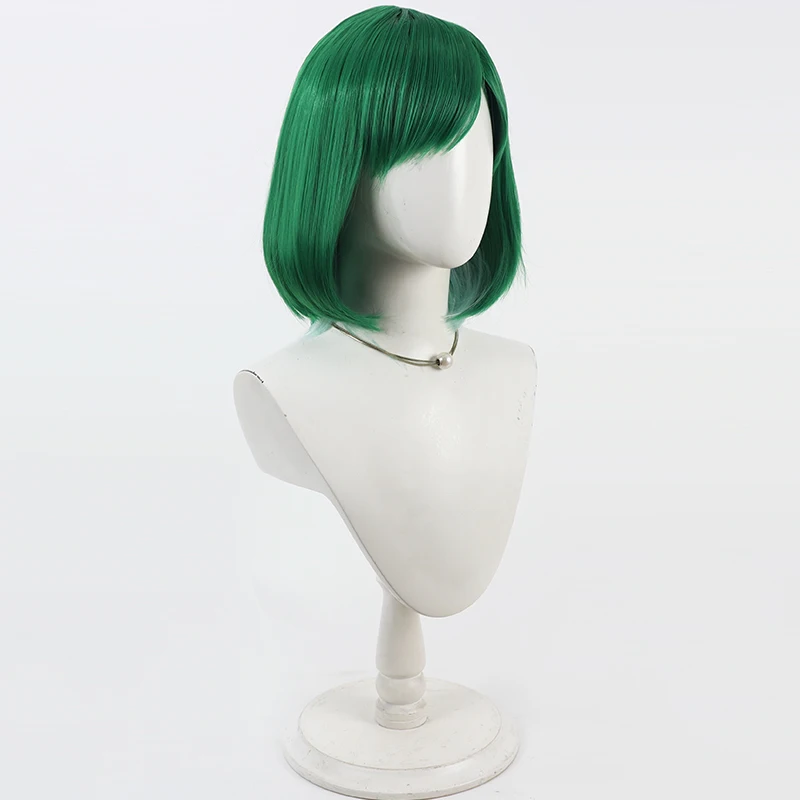 NIJISANJI Virtual YouTube Kitakoji Hisui Cos Cosplay Wig Halloween Party Prop Synthetic Hair Heat Resistant Fiber + Wig Cap