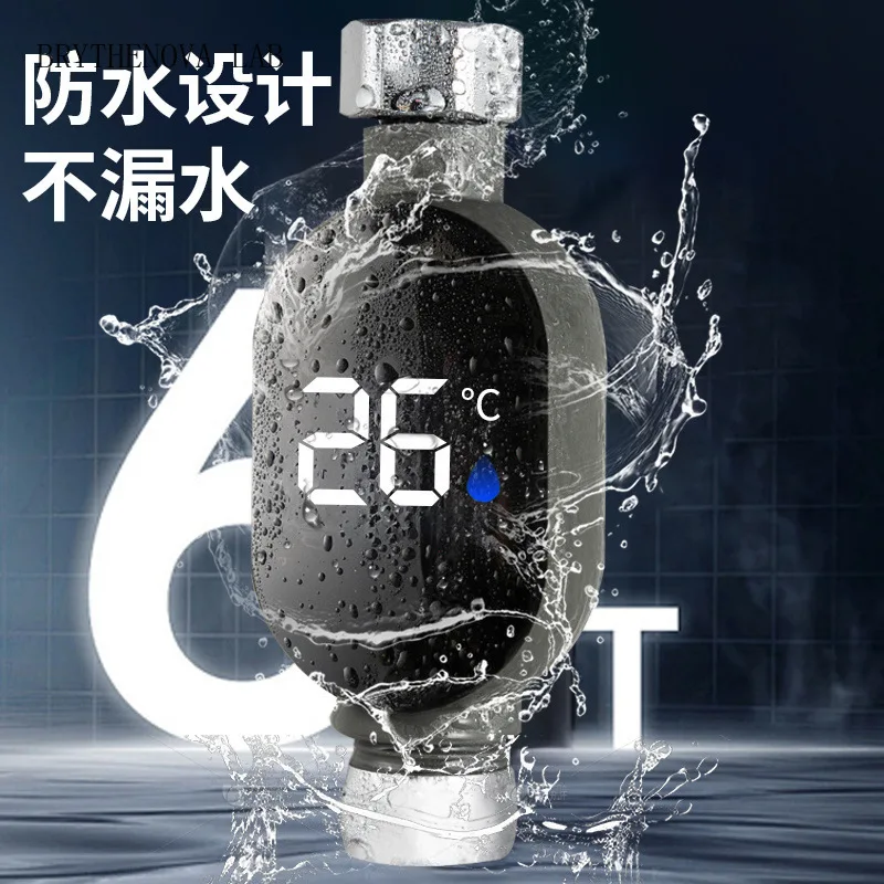 Real-time LED Temperature Visible Shower Tap Digital Temp Water Monitor Baby Infant Bath Shower Head