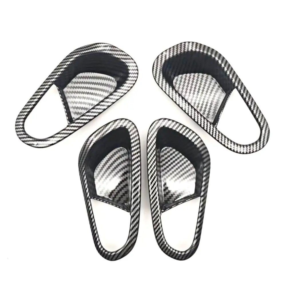 ABS Carbon Fiber Color Door Handle Panel Cover For JEEP Avenger