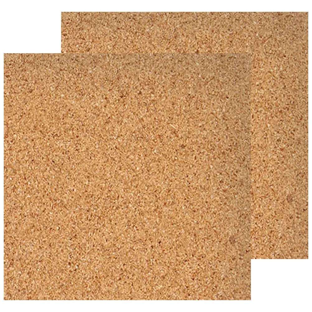 

2Pcs Soft Cork Message Board High-Grade Wood Material Sturdy Multi-Function Wall Decor for Home Office DIY Photo Display and