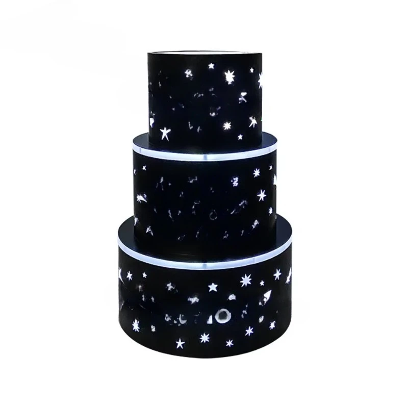 Electric Light Emitting Diode Bottle Demonstrator, Lounge Champagne Acrylic Stand Birthday Display Stand