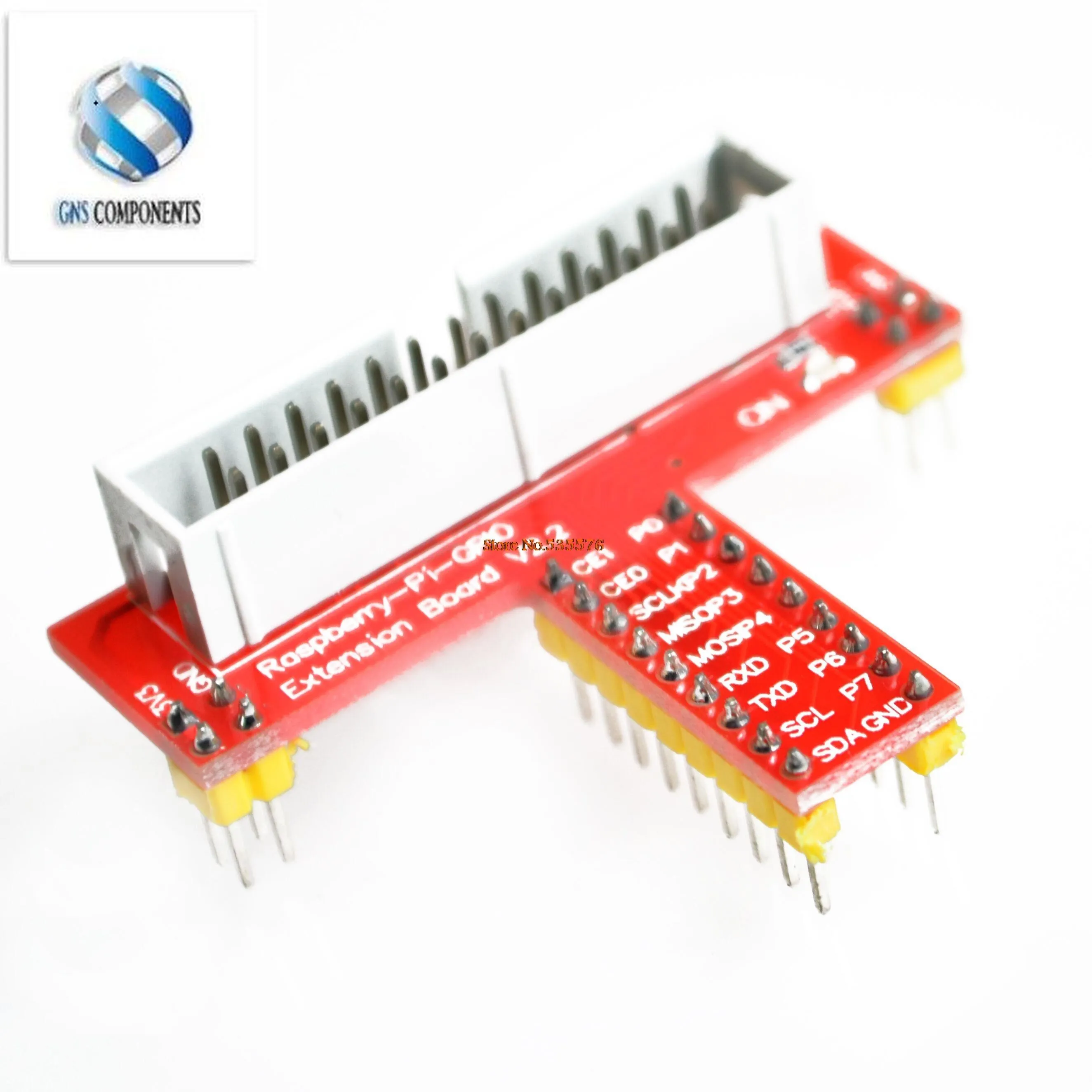 For Raspberry Pi GPIO adapter plate for bread plate gold factory direct plug-in version