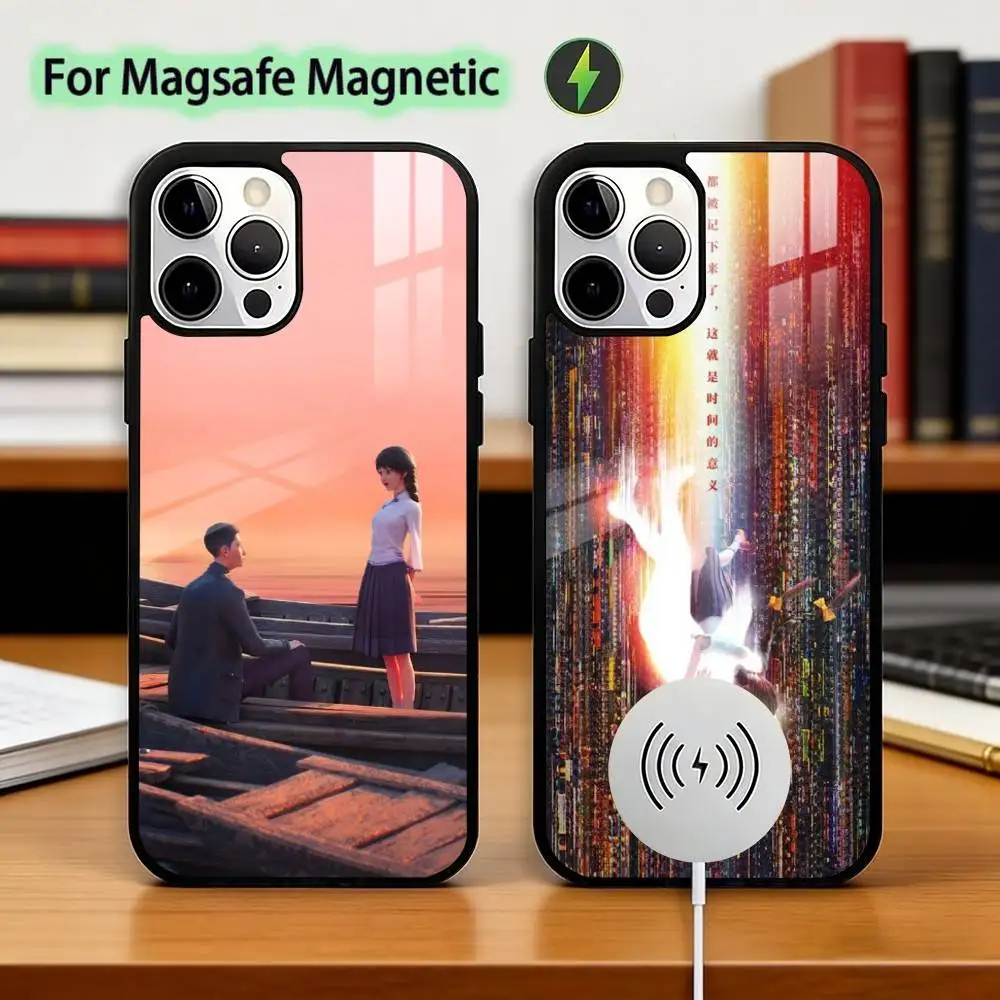 

Endless Journey of Love Phone Case For iPhone17,16,15,14,13,12,11 Plus,Pro Magnetic For Magsafe Wireless Charging