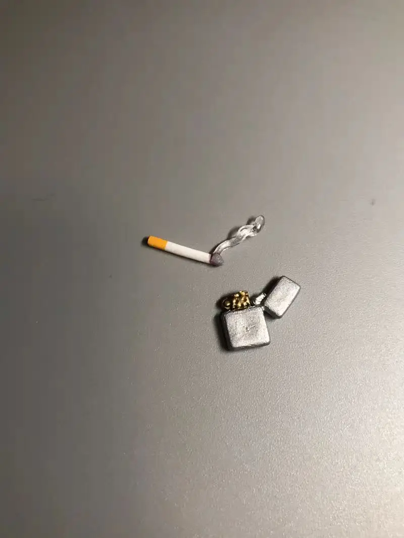 OT084 1/6 Scale ทหารอุปกรณ์เสริมบุหรี่และไฟแช็กสําหรับตุ๊กตา 12"