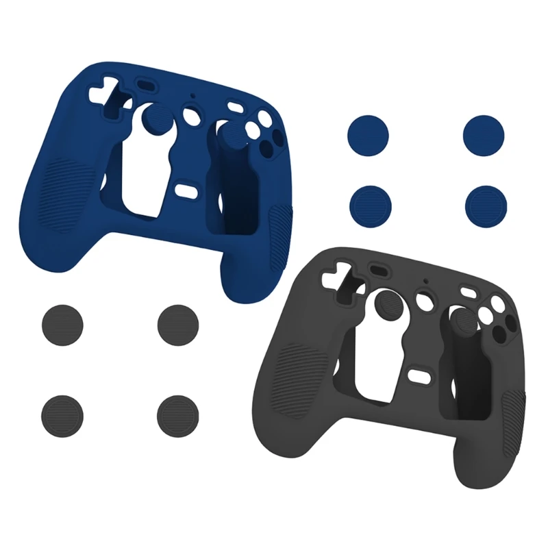 Silikonhüllen-Set mit strukturierten seitlichen Detaillinien für Steam Controller 2 2026 Y4QF – Detail 1