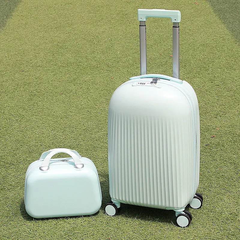 20/22/24/26/28 inch Travel bags for children Mute universal wheel kids' luggage Zipper style Dry wet depart Travel Suitcase set