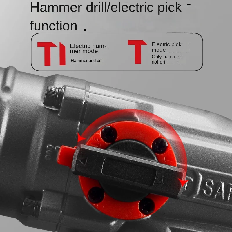 Electric Hammer And Pick Specialize In Concrete Industrial-Grade Electric Drill Professional Tool Multi-Function Impact Drill