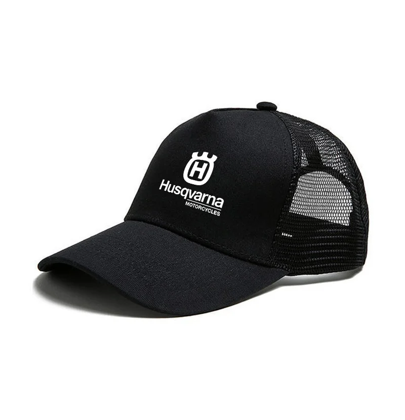 

Adjustable Motorcycle Emblem Duck Tongue Mesh Cap Hats Sun Hat For Husqvarna 701 SUPERMOTO & ENDURO Norden 901 Svartpilen 401