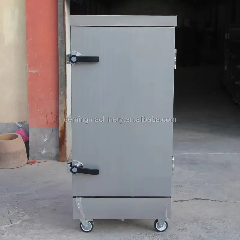 

Electric Gas Heating 8 12 24 48 Tray Commercial Rice Steamer Truck