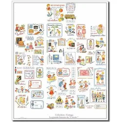 663Home Fun Cross Stitch Kit Package Greeting Needlework Counted  Kits New Style Joy Sunday Kits Embroidery