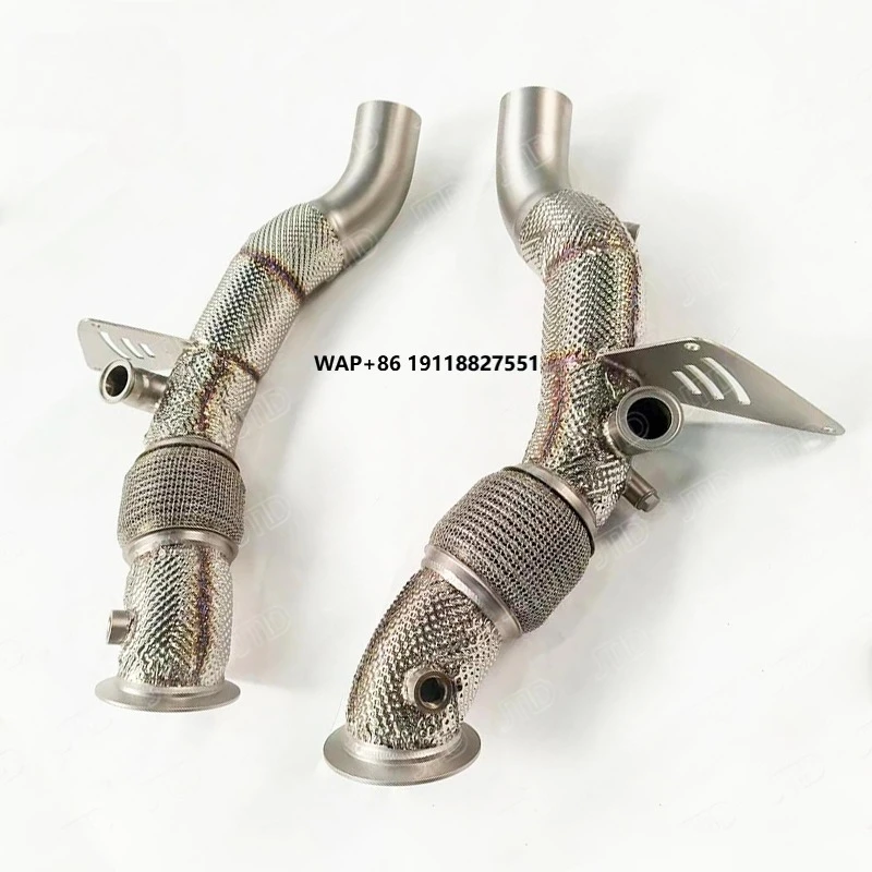 

304 Stainless Steel Exhaust Pipe High Performance Exhaust Downpipe for F8