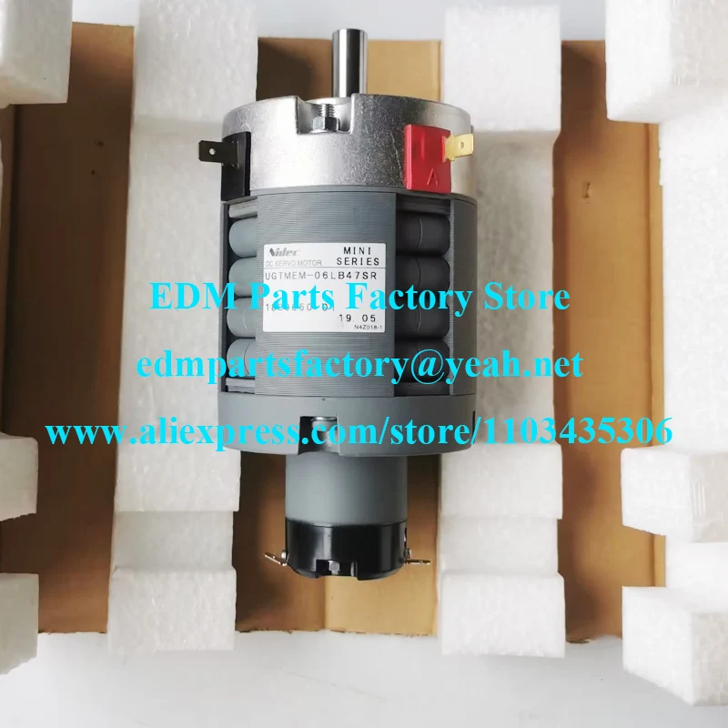 

UGTMEM-06LB47S Wire Drive Motor for Charmille 290,310,500,6030 DC Servo Motor 100420014, 420.014, 204485440, 448.544.0, 430.039