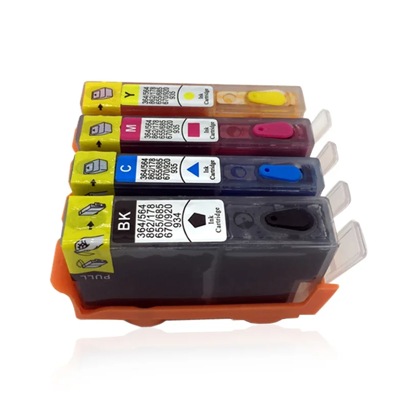 For HP 934 935 Refillable Ink Cartridge for HP934 for HP935 XL For HP Officejet pro 6230 6830 6835 6812 6815 printer with chip