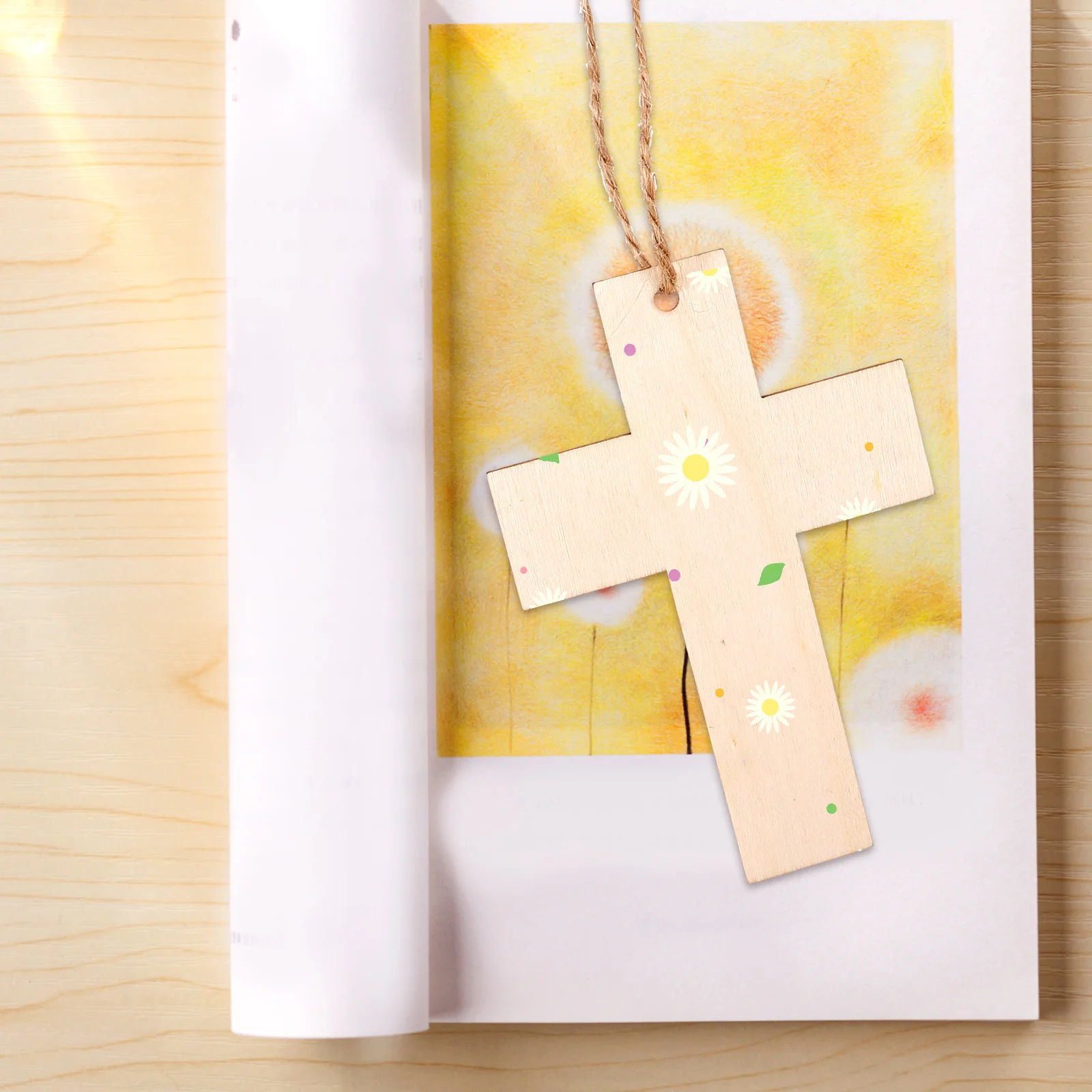 15 قطعة الإشارات المرجعية على شكل متقاطع لم تنته الخشب الكتاب المقدس المرجعية فارغة Diy بها بنفسك الحرفية الكتابة على الجدران علامات الصفحة للطلاب القراء ديكور