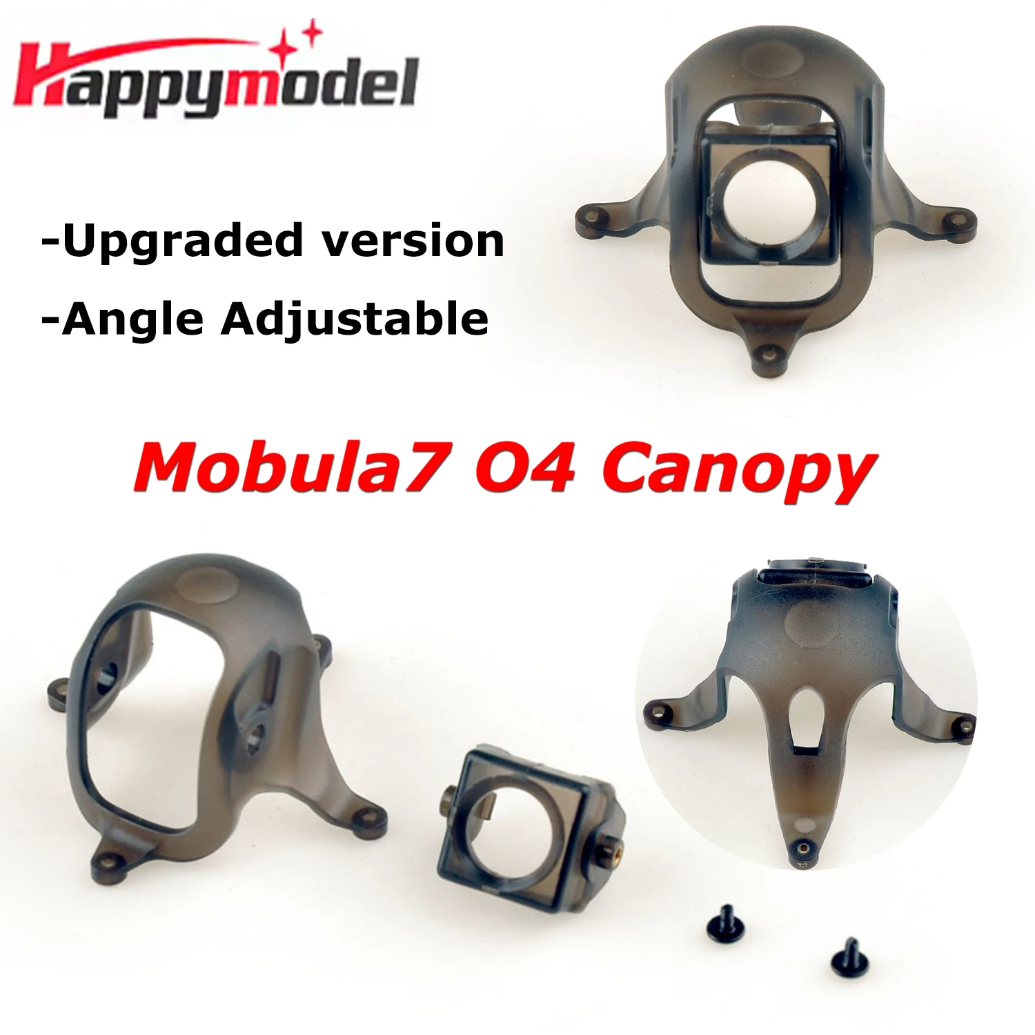 Happymodel Mobula7 O4 Kamerahalterung Verbesserte Version mit Winkelverstellung für DJI O4 Lite Kamera RC FPV Renndrohne DIY-Teile