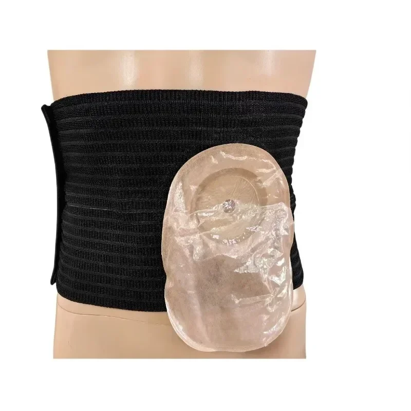 

Width 22.5CM Elastic Colostomy Comfortable Circular Waist Abdominal Belt Health Caring Avoid Parastomal Hernia Compression Belt
