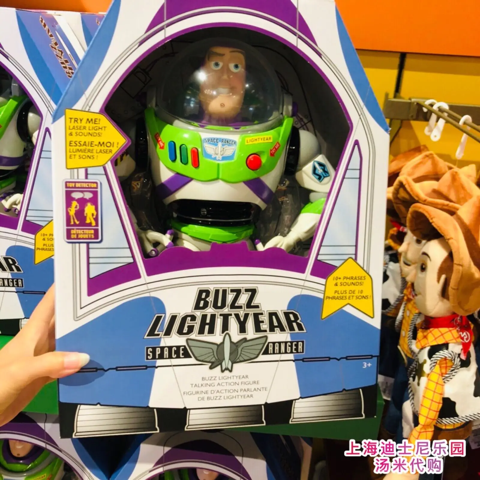 

Disney Toy Story Buzz Lightyear Action Figure luminescent Buzz Lightyear Soundable Amine Figure Dolls Kids Toys Birthday Gift