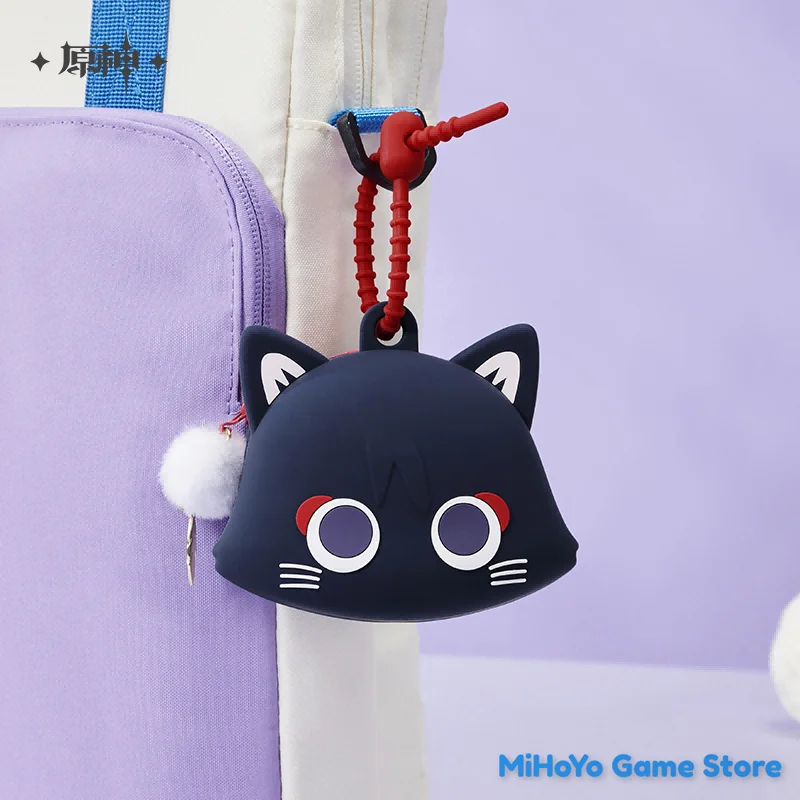 

[Genshin Impact] Официальный странник-серия Fairytale Cat, мини-силиконовая сумка для хранения, модная игровая периферия, подарки, украшения
