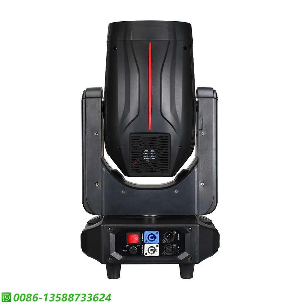 YUER 420W Beam Spot Multiple Prisms With 14 Gobos Focus Frost Effect Professional Moving Head Stage Lighting For Dj Disco Party