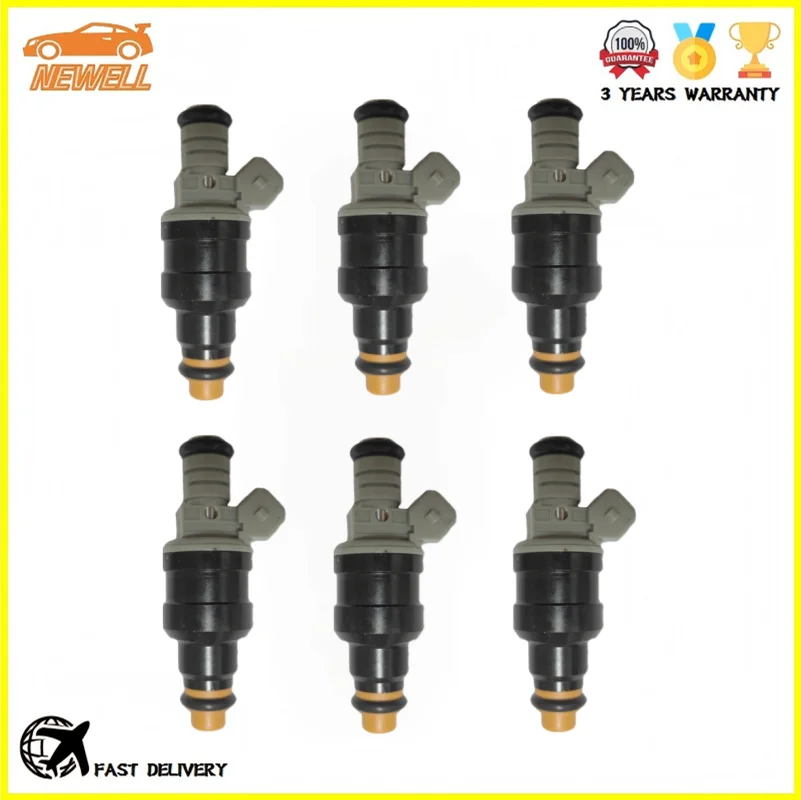 

6pcs F65Z-9F593-A F65E-A4A Fuel Injector For Ford F-150 E-150 Econoline E-250 4.2L 1997-1998 Windstar 3.8L 1995-1998