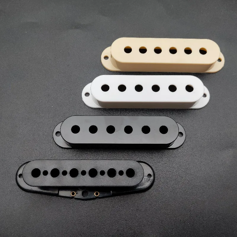 ST Electric Guitar DIY Parts Kits for Making Guitar Pickup Single Coil Pickup Bobbin/Cover/Ceramic Bar/Cable/Pole Mutil Color