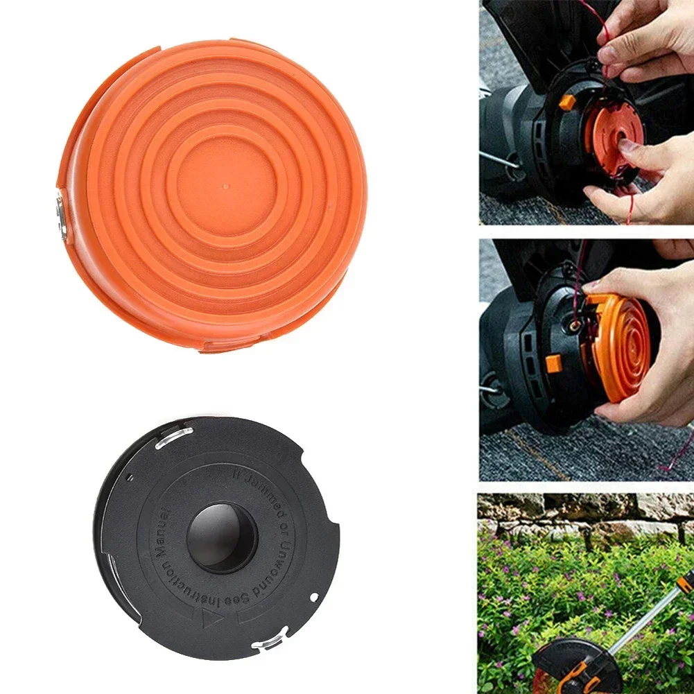 For Black & Decker Strimmer Orange Cover Cap +Spool &Line GL675 GL680 GL685 GL686 GL687 GL690 String Trimmer Part Replacement