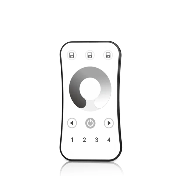 Skydance Ultrathin Touch RF Remote 1/4 Zone Brightness Dimming/Color Temperature CCT/RGB/RGBW/RGB+CCT RF Controller