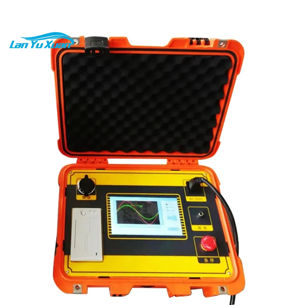 Ultra HV Digital Cable Tester 80kV Low Frequency VLF High Voltage Hipot Tester 1 Year Machine Measurement Electronic 100m for